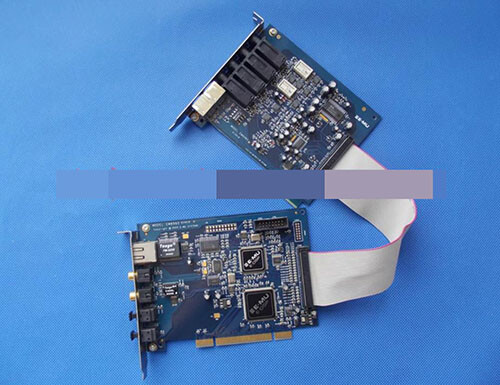 1pc used Innovative SE-MU EM8960 sound card +8960 sub-card