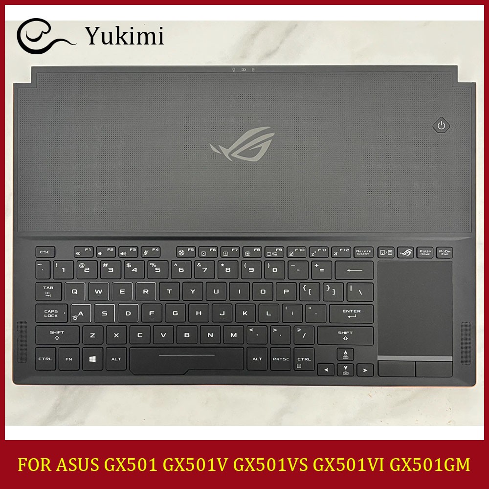 FOR ASUS GX501 GX501V GX501VS GX501VI GX501GM Black C Shell Palmrest  Keyboard