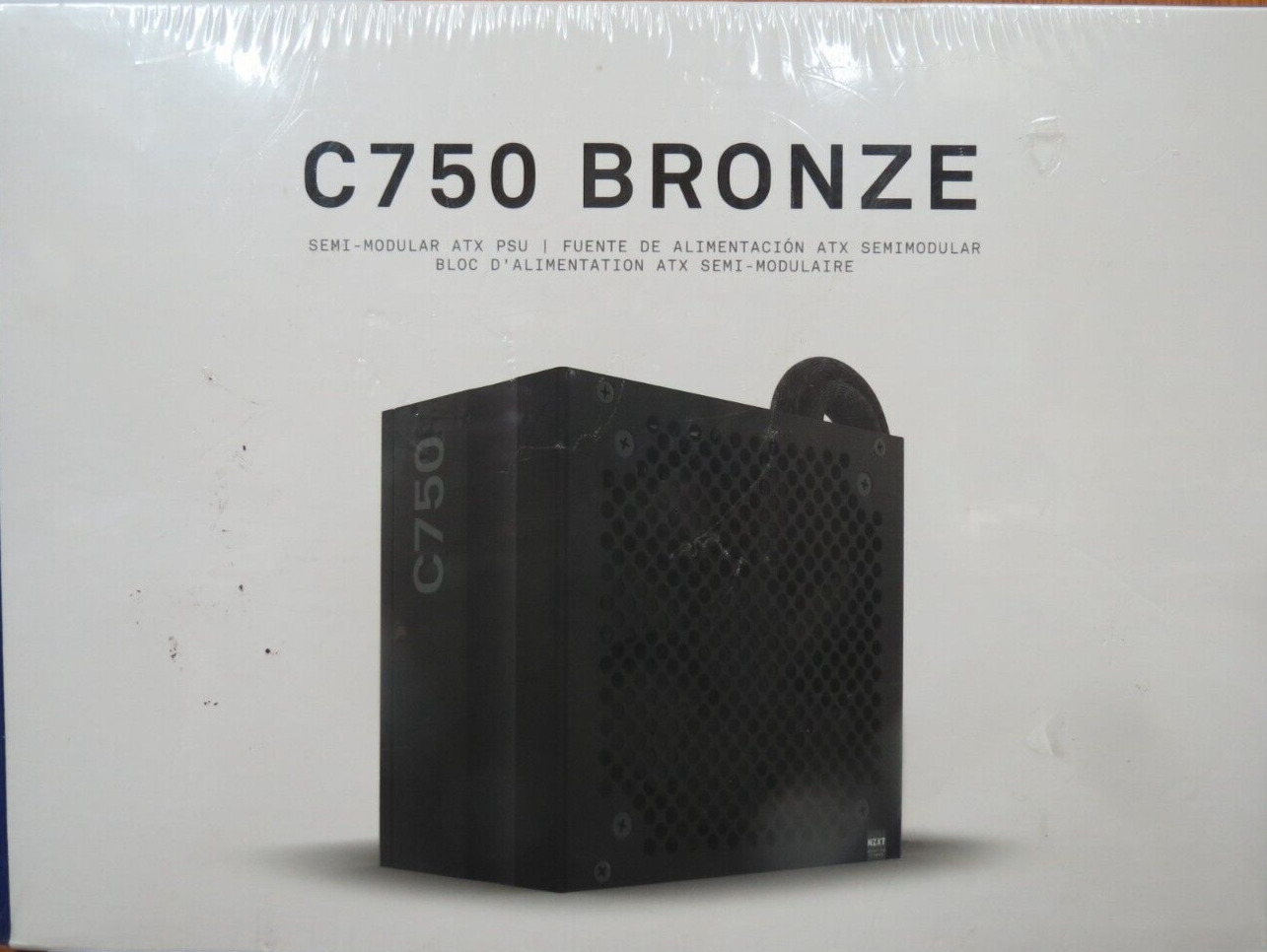 NZXT C750 Bronze, 750W Semi-Modular 80 Plus Bronze Power Supply