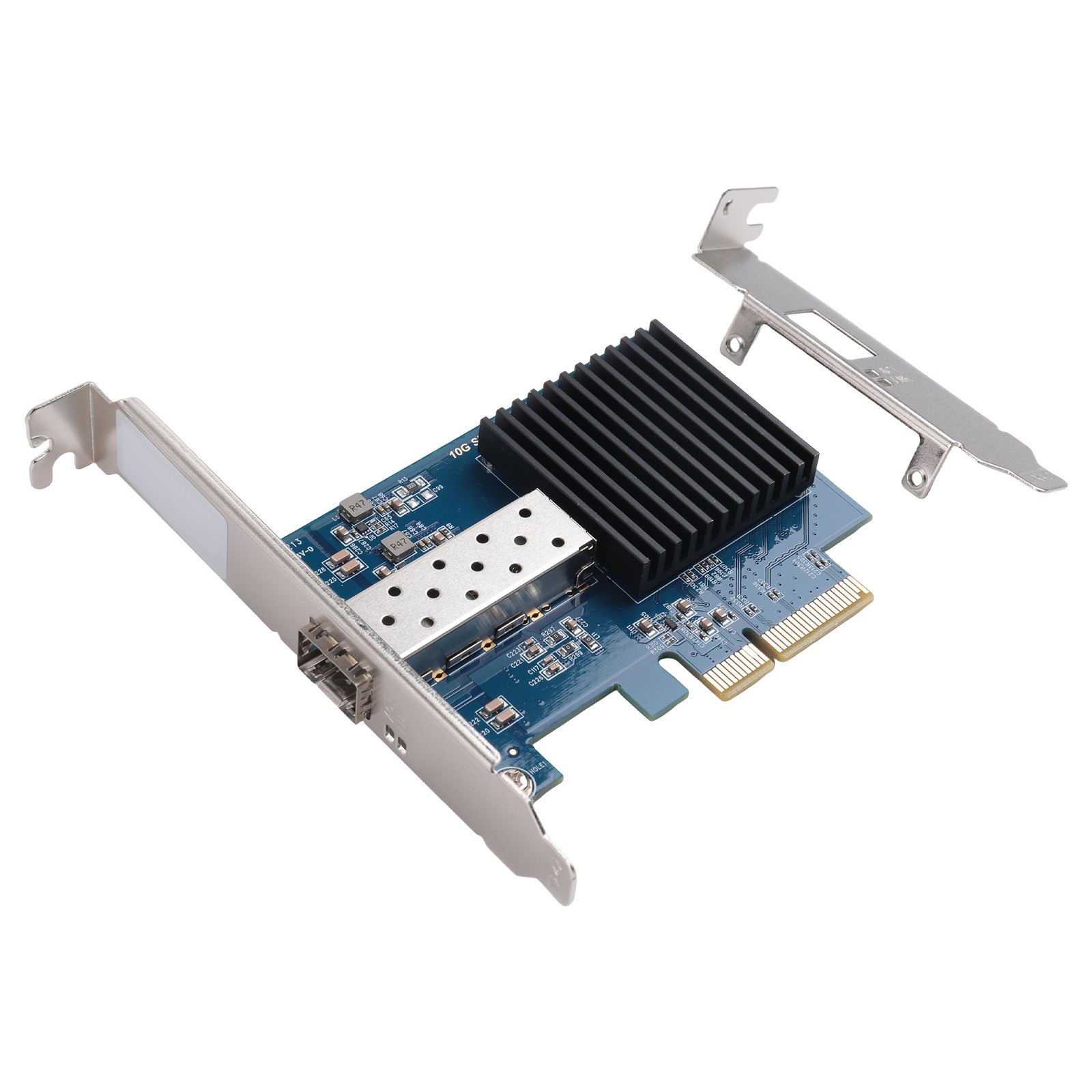 10G Ethernet Network Card PCI-E 3.0 4X Single RJ45 Port RTL8127 Chip Gigab6364