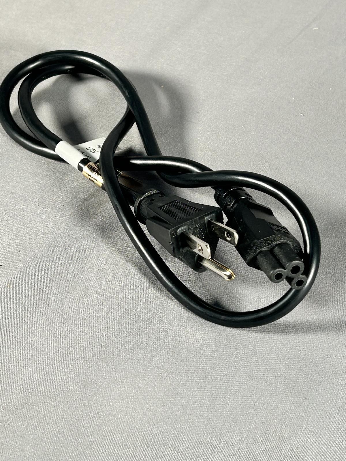 LOT OF 5 - MONOPRICE 7687 18AWG GROUNDED AC 3ft REPLACEMENT POWER CORD **NEW**