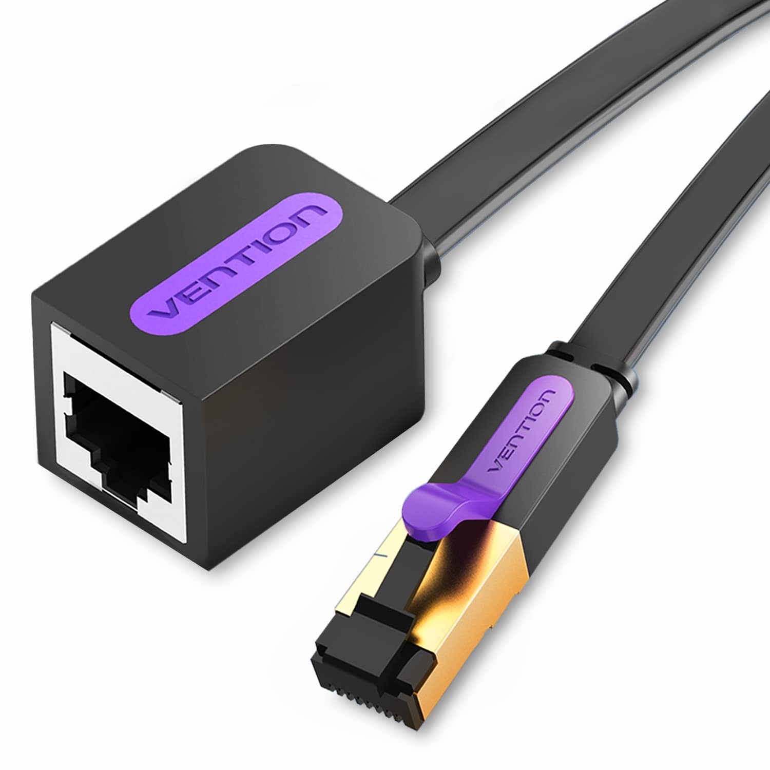 Ethernet Cable Cat7 Ethernet Extension Cable,10Gbps High Speed Network LAN RJ...