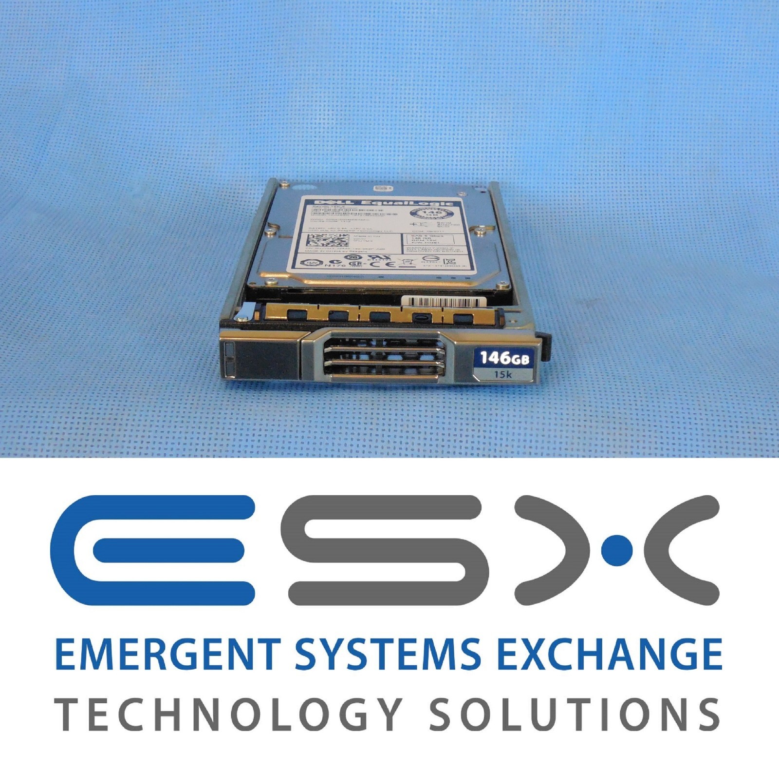 Dell Equallogic 146GB 15K 16MB 2.5" SAS Drive PN: 9FU066-157 / NJYM3