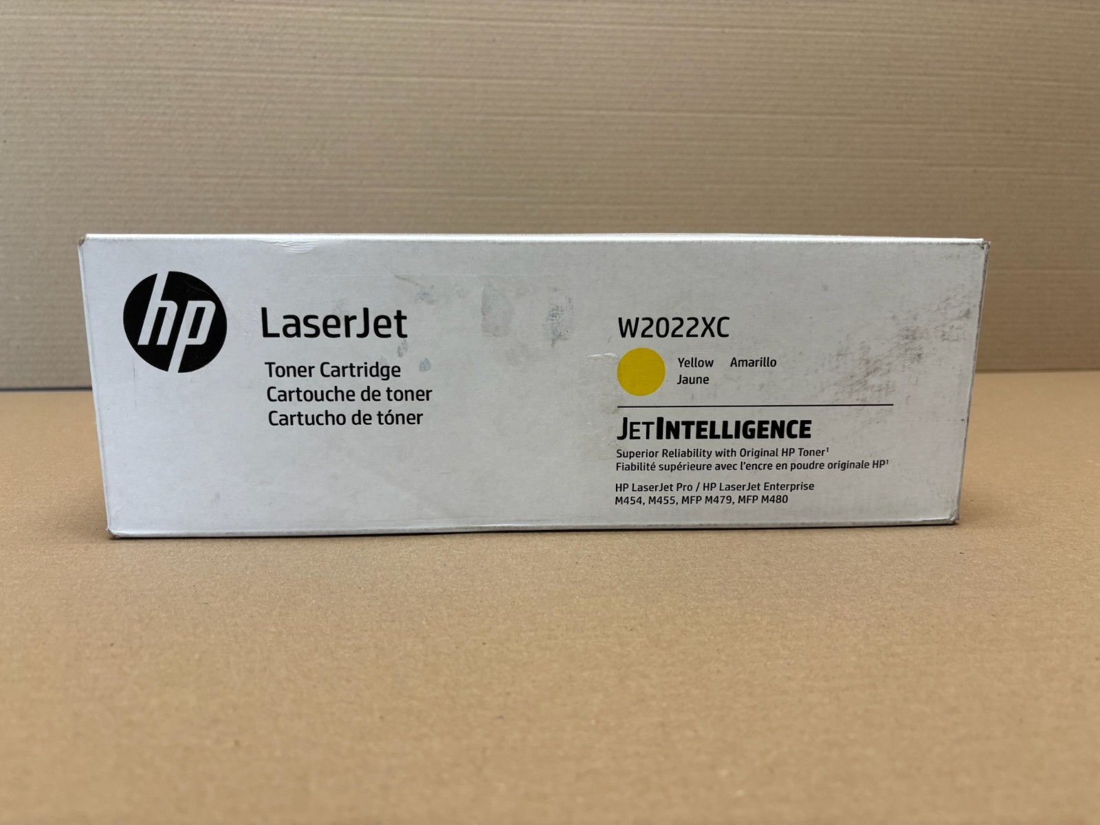New Genuine HP M454, M455, M479, M480 Yellow Toner W2022XC