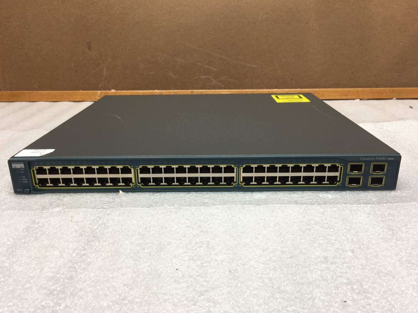 Cisco Catalyst 3560G Series WS-C3560G-48TS-S V03 48-Port Ethernet Switch, Tested