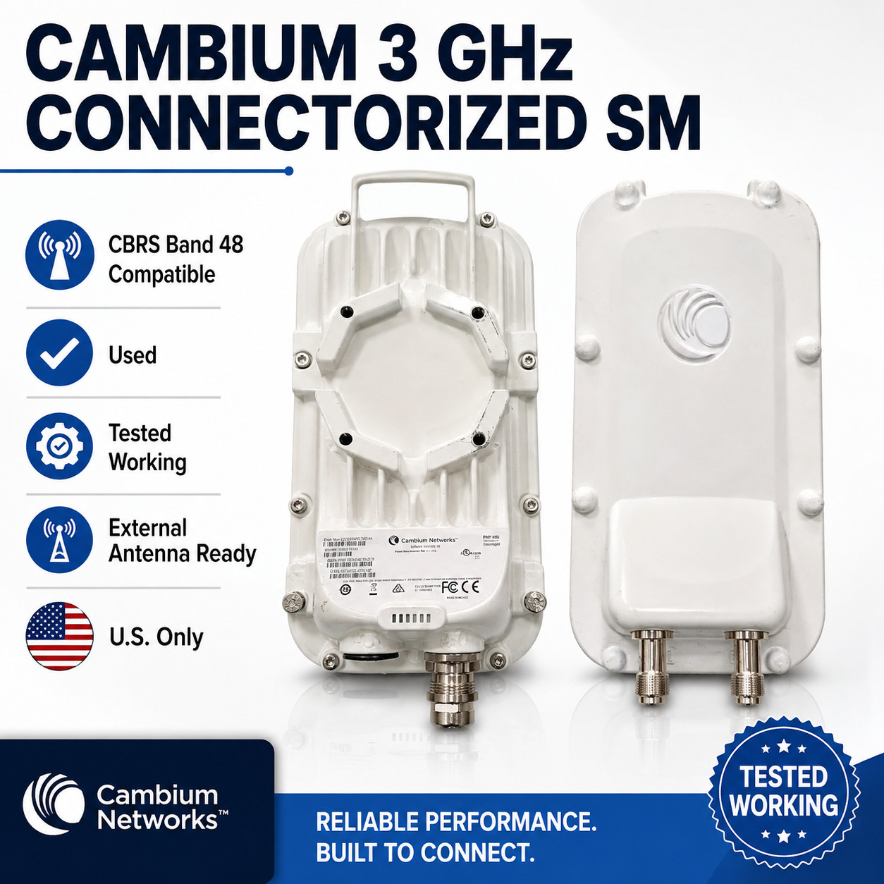 Cambium Networks 3 GHz Connectorized Subscriber Module (SM) C030045C001B