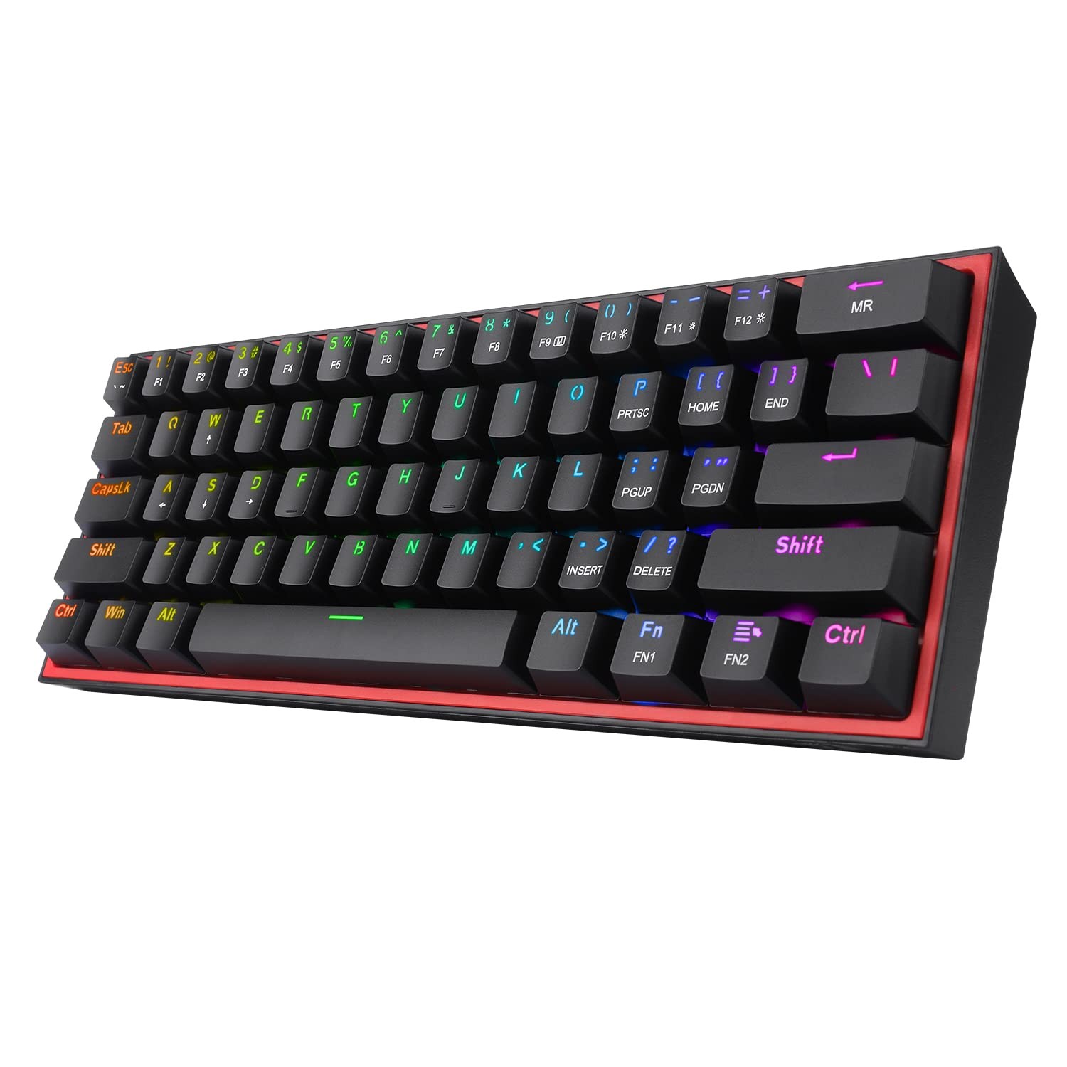 K617 Wired 60% Compact Hot-Swap RGB Gaming Mechanical Keyboard