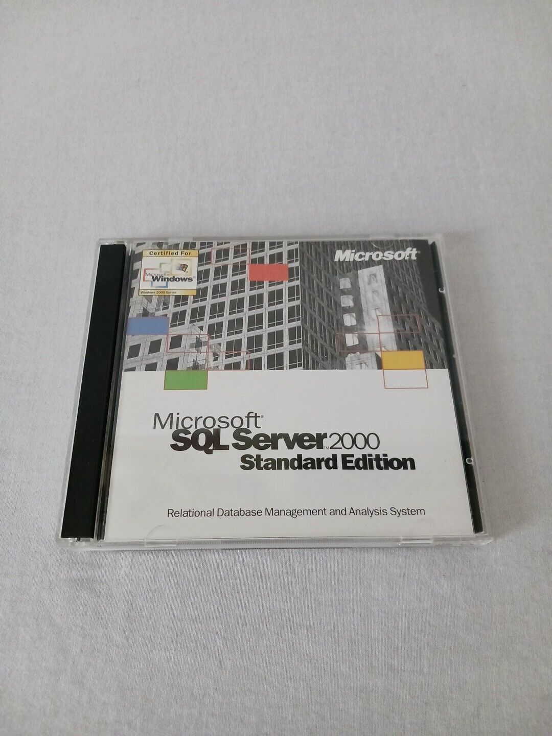 Microsoft SQL Server 2000 Standard Edition with Product Key - EUC - SEE PICTURES