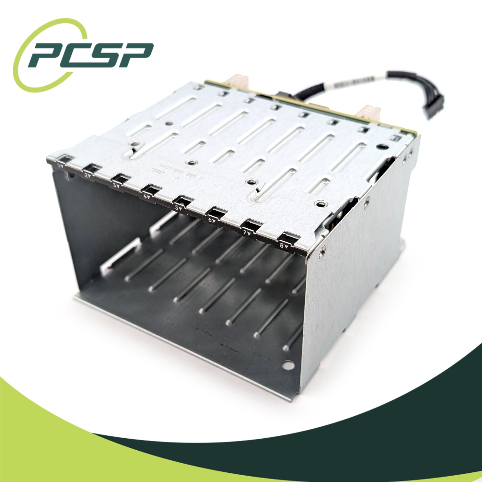 HP 871388-001 DL380 Gen10 HDD Cage w/ 8-Bay SFF Backplane 832305 & Power Cable