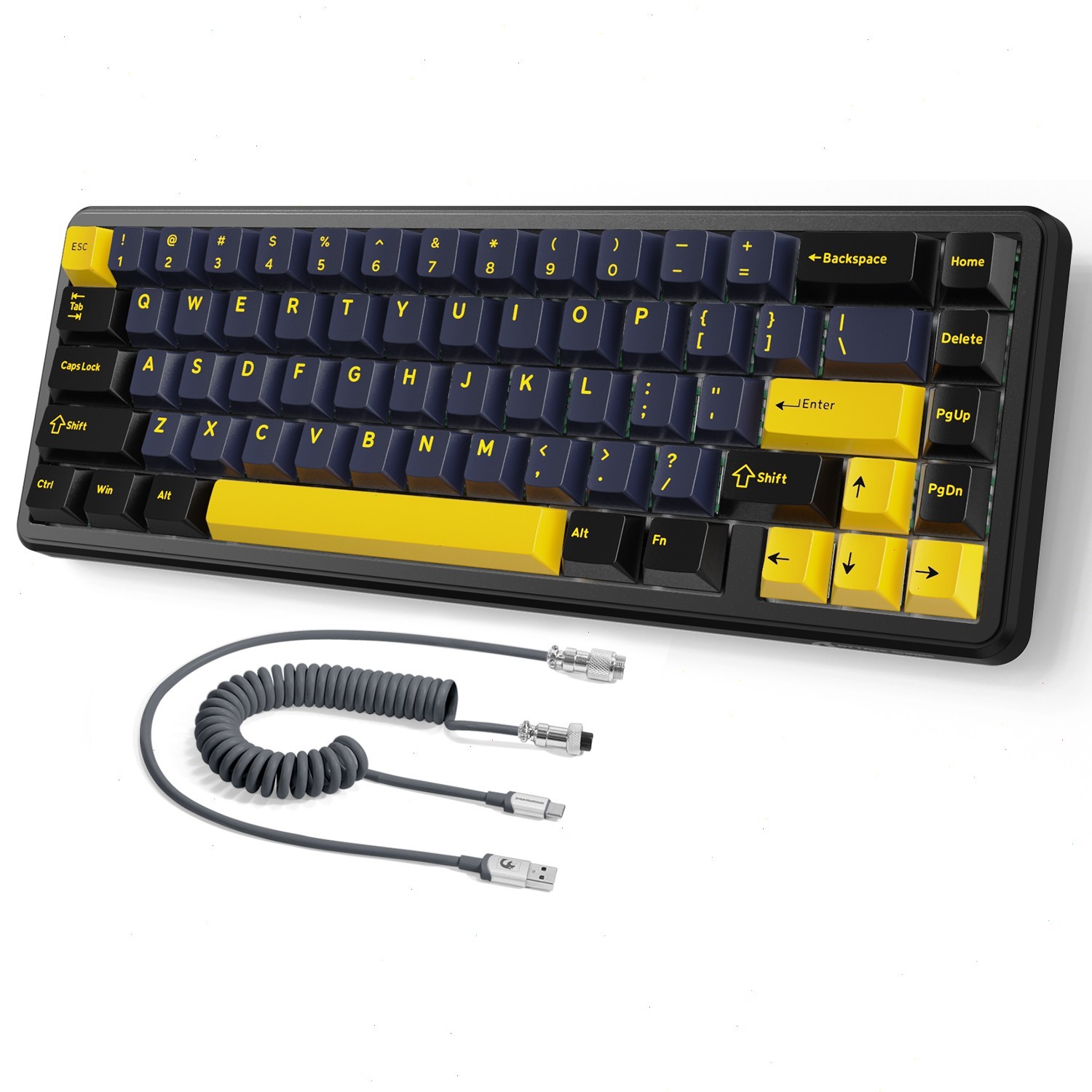 ATTACK SHARK X65‑HE 65% Wired Gaming Keyboard 0.01mm Rapid Trigger Hall Magnetic