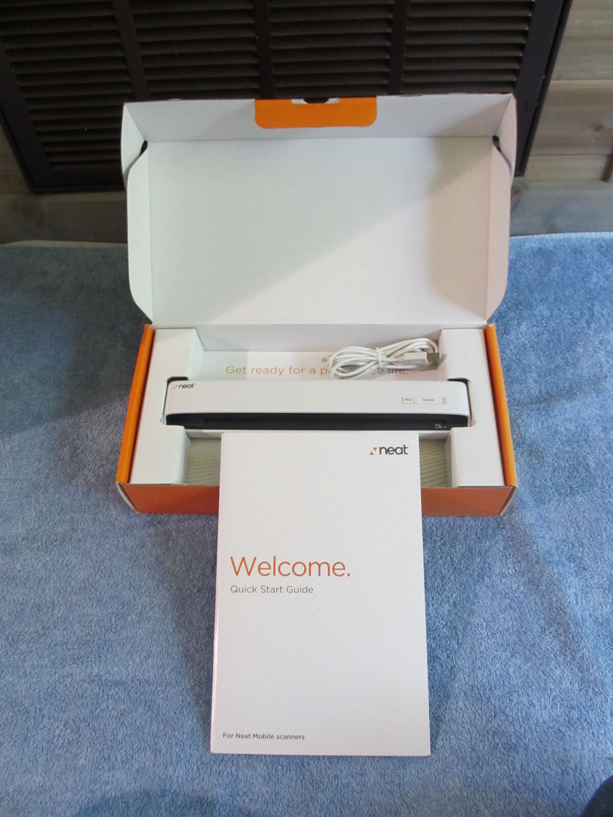 Neat Receipts NM-1000 Mobile Scanner & Digital Filing System Nice