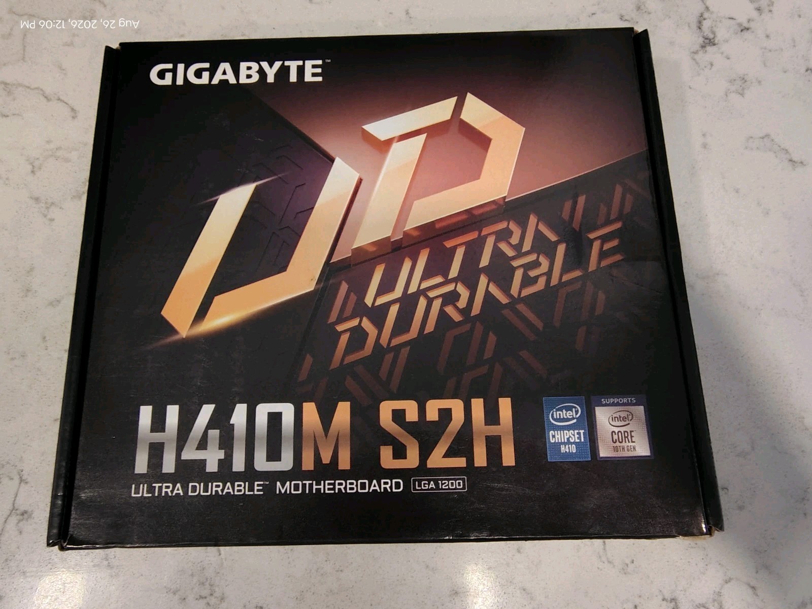 GIGABYTE H410M S2H V3 PCIe Gen3 x4 M.2 Intel LGA 10/11th Gen Motherboard New