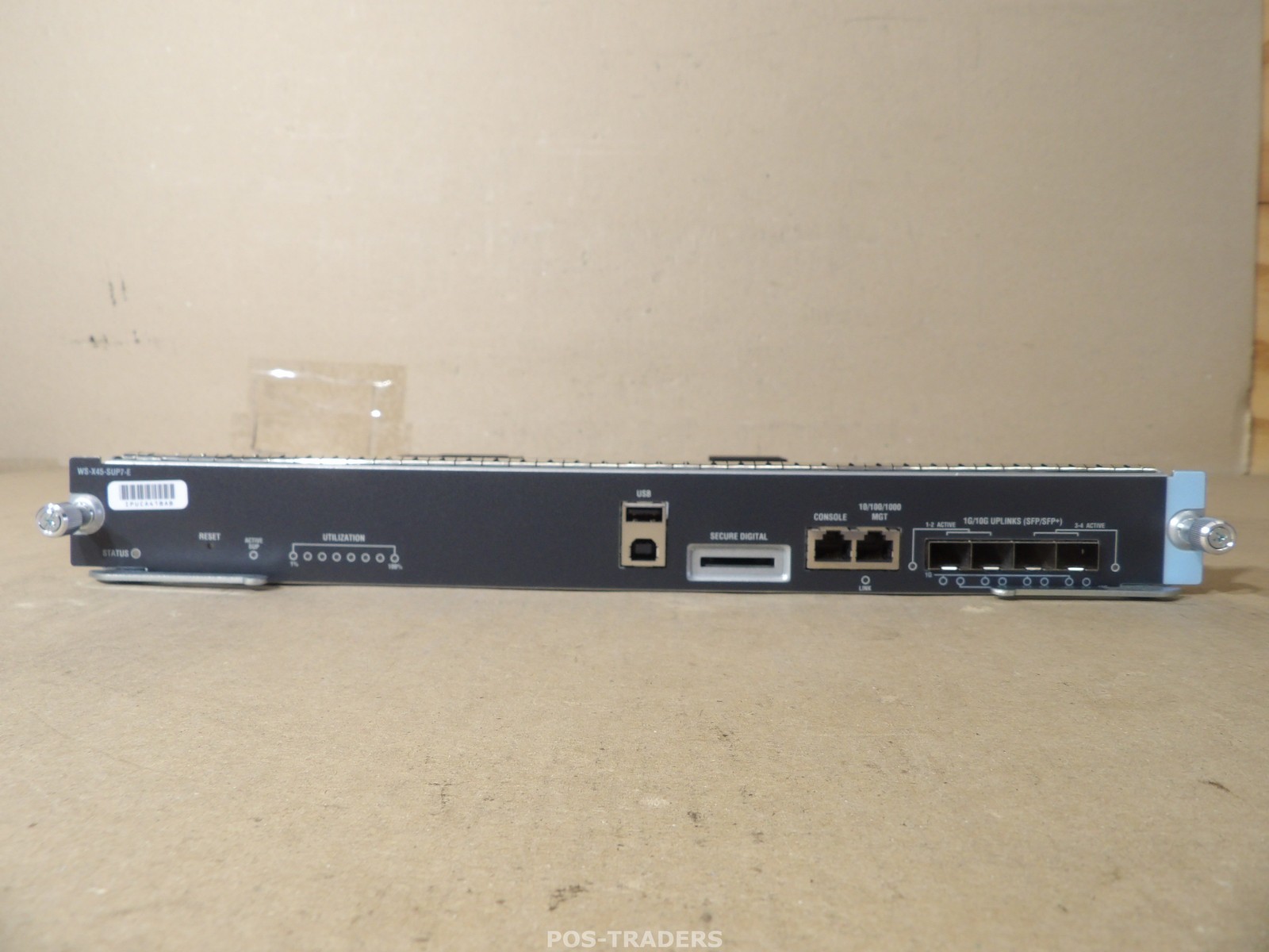 Cisco WS-X45-SUP7-E Catalyst Supervisor Engine 2x 1GB RAM - PULLED FROM 4610R+E