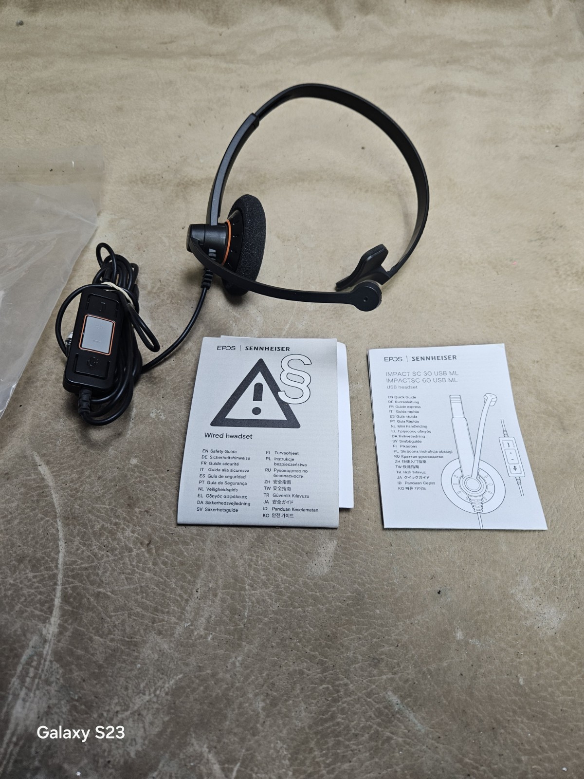 🎧 EPOS Sennheiser SC 30 USB ML Headset