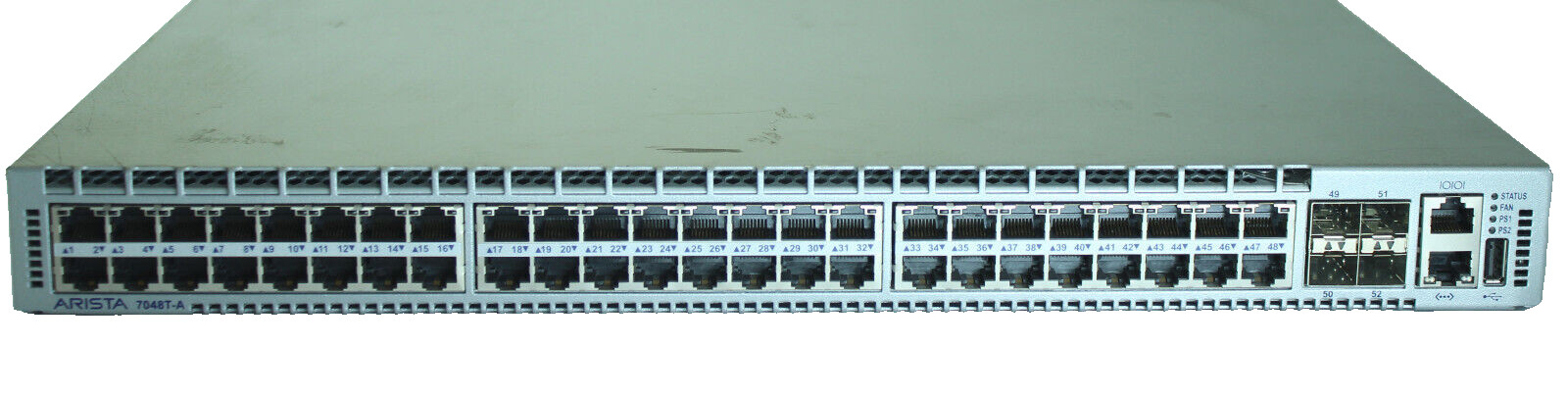 Arista DCS-7048T-A 48-Port 100/1000 RJ45 SFP Ethernet Switch dual AC PSU