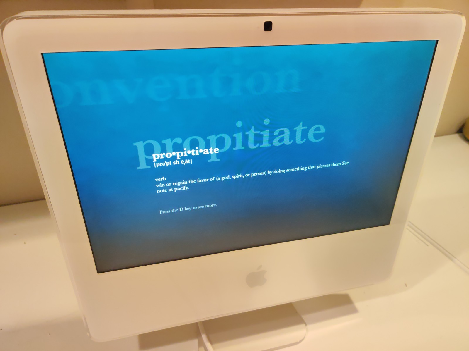 Apple iMac A1208 15" Core 2 Duo 2 GHz 4 GB RAM 160 GB HDD OS X Tested Working