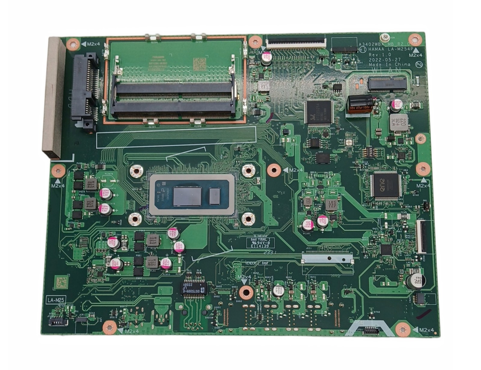 ASUS Vivo A3402WBA Intel i5-1235U All-in-One Motherboard DDR4