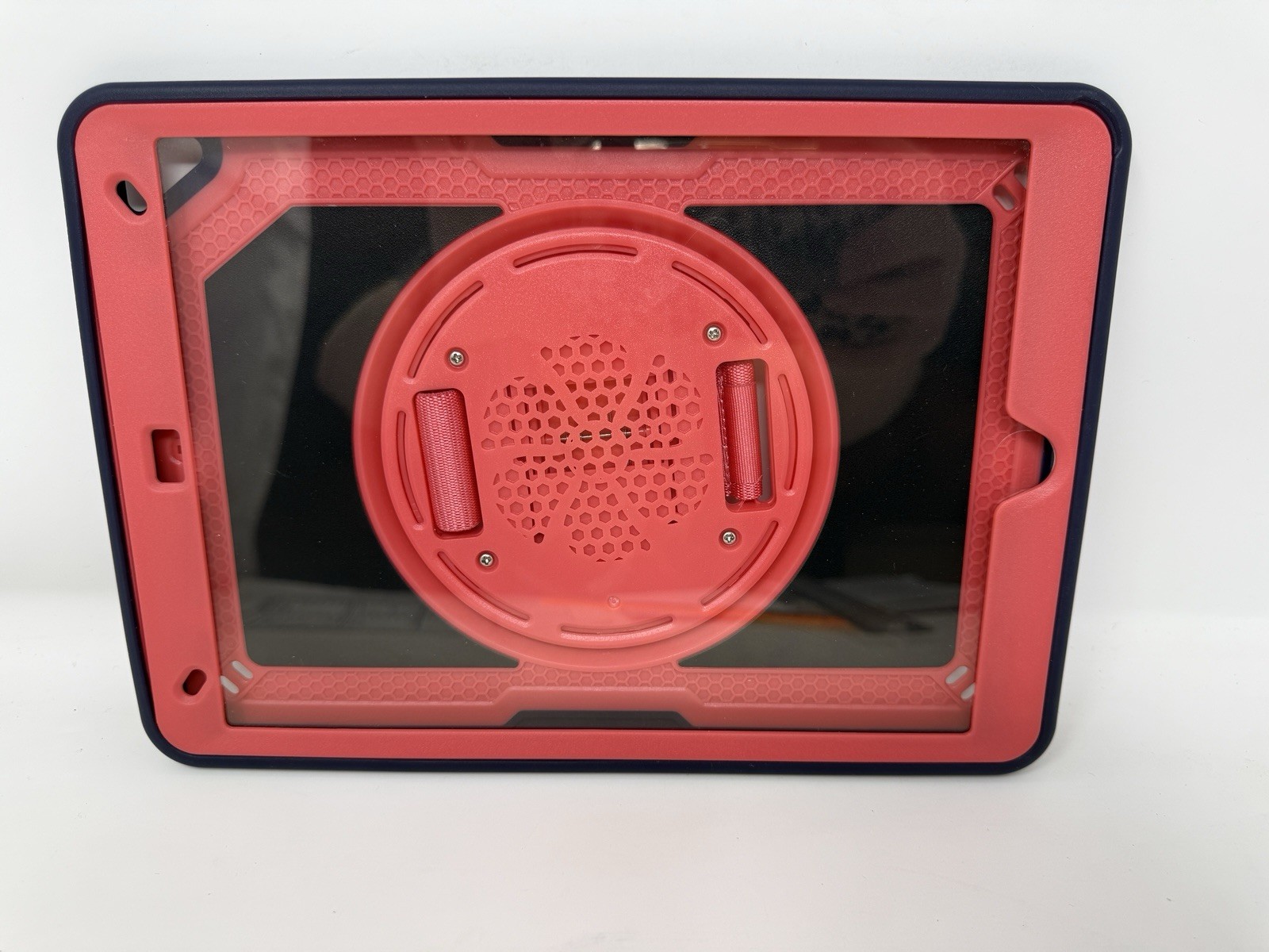 SEYMAC Case for iPad 9th/ 8th/ 7th Generation 10.2'', Shockproof, Bright Red