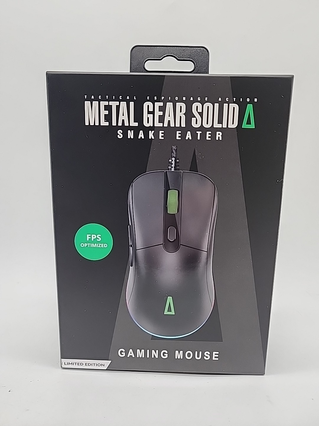 LIMITED EDITION Metal Gear Solid Snake Eater GAMING MOUSE ~ MGS FPS Optimized