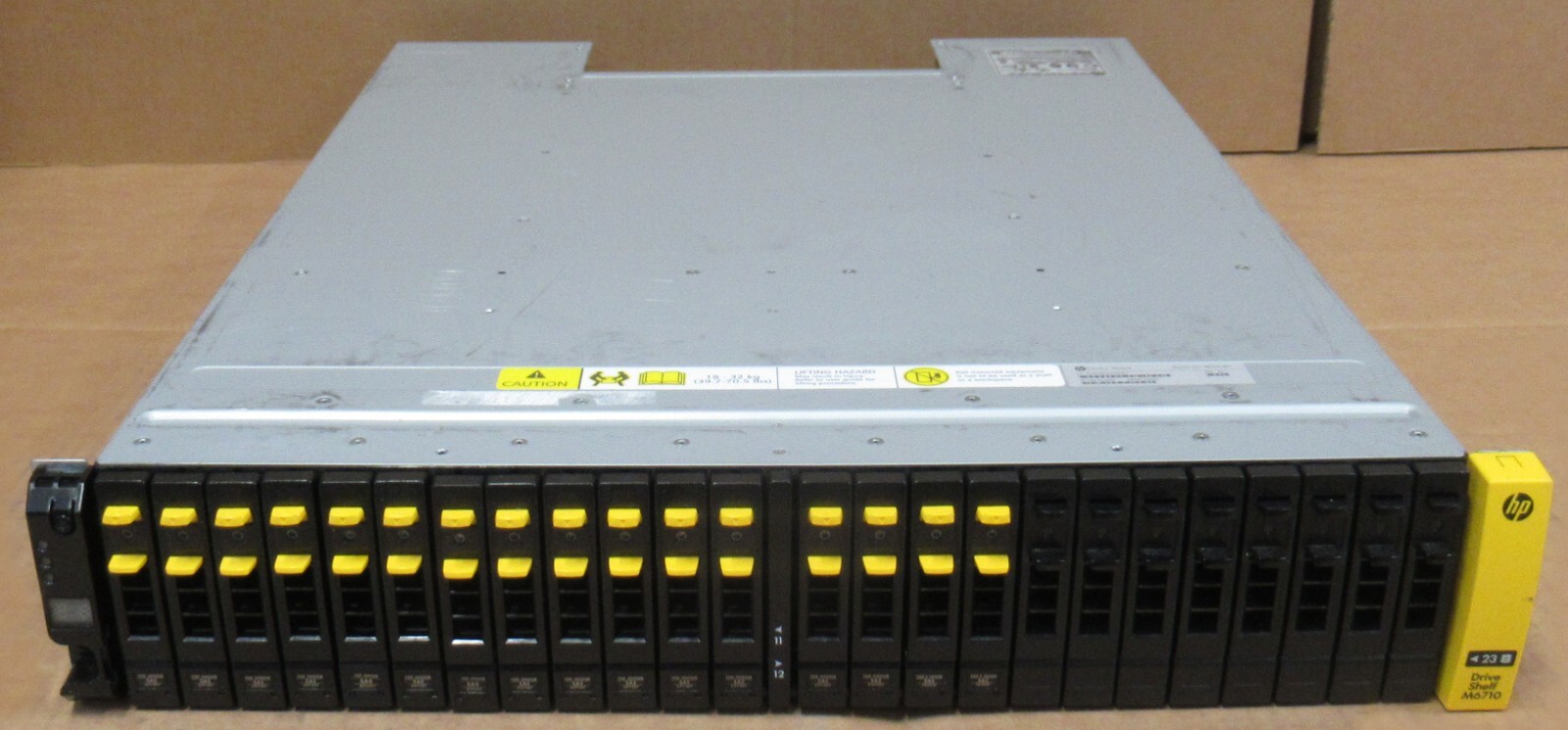 HP 3PAR Drive Shelf M6710 2U Array 6.8TB HDD 2x ESM I/O Controller 683251-001