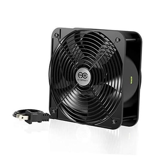 AXIAL 2060, Muffin Fan, 120V AC 200mm x 200mm x 60mm High Speed, for DIY 