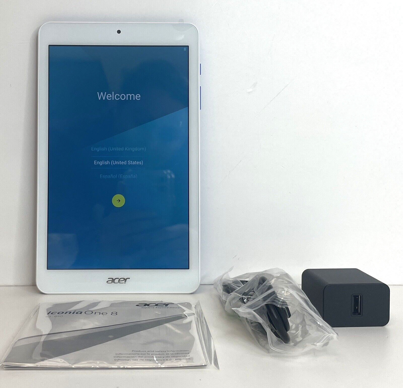 Acer Iconia One 8 B1-850 - White/Blue Tablet