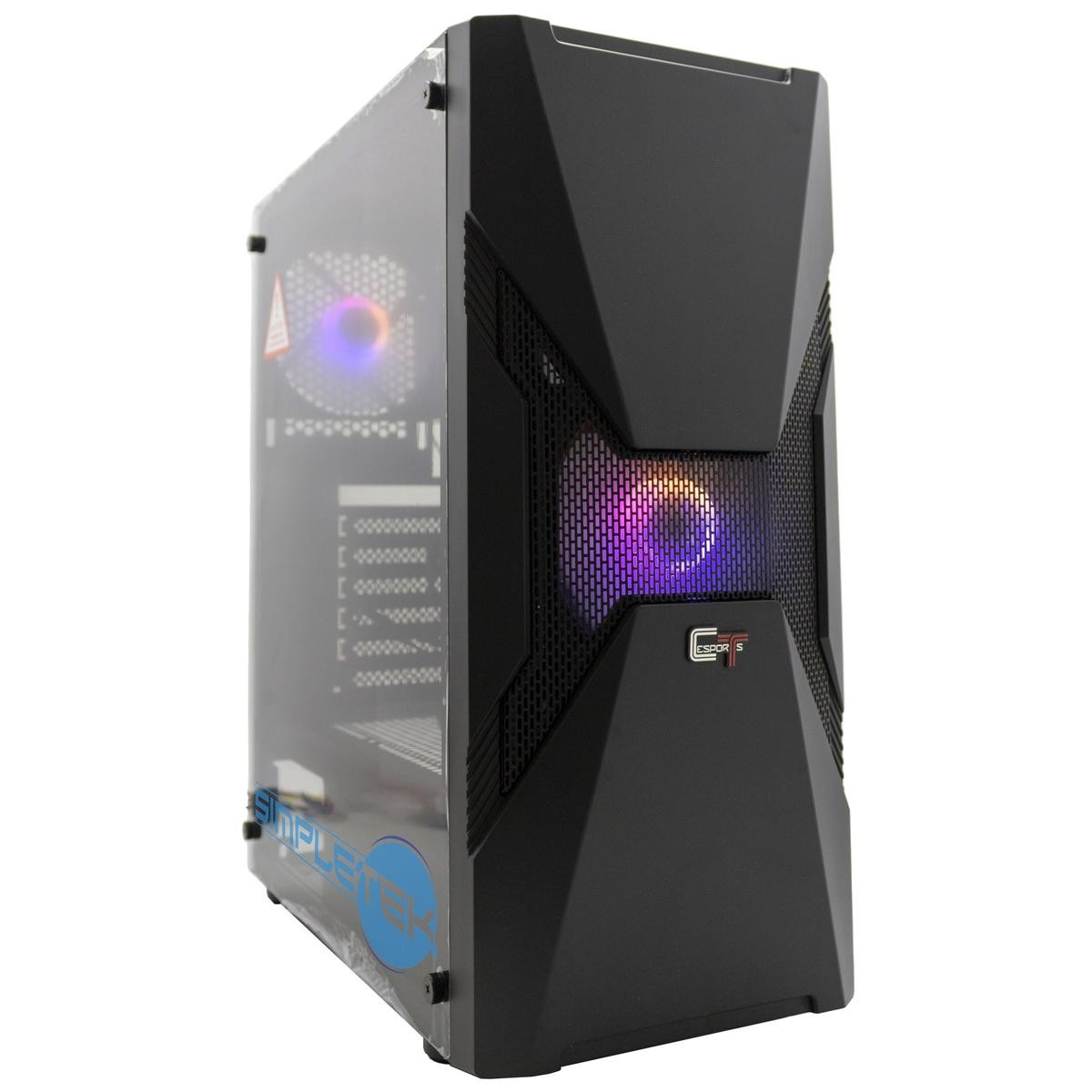ATX CTesports WARMACHINE USB 3.0 AUDIO HD GAMING CABINET BLACK PC DESKTOP