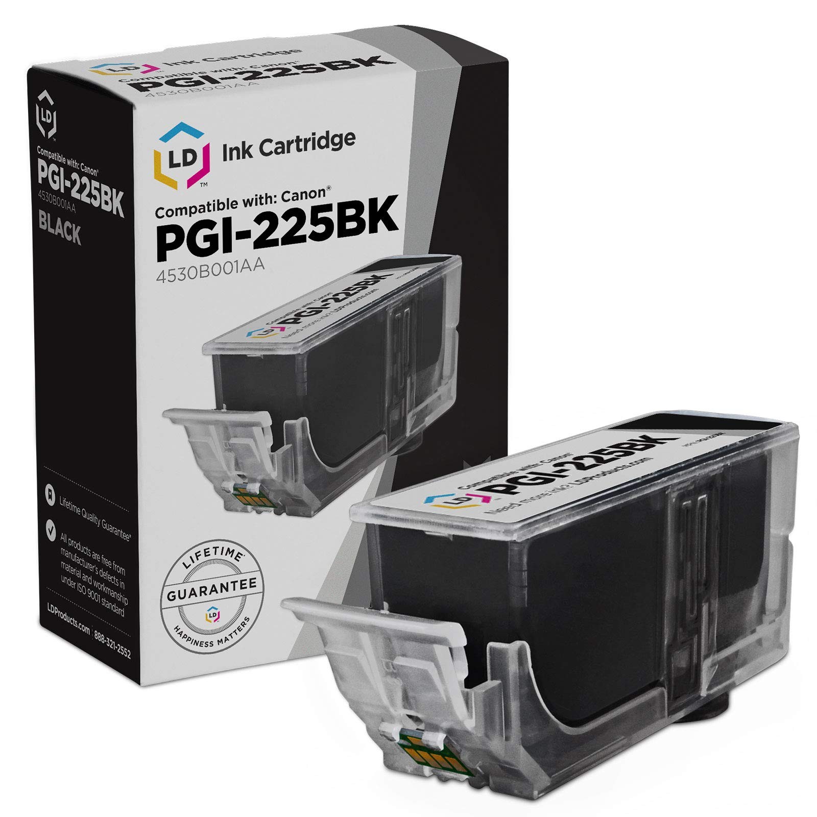LD 4530B001AA PGI225BK PGI-225 Black Inkjet for Canon Pixma iP4820 iP4920 MG5120