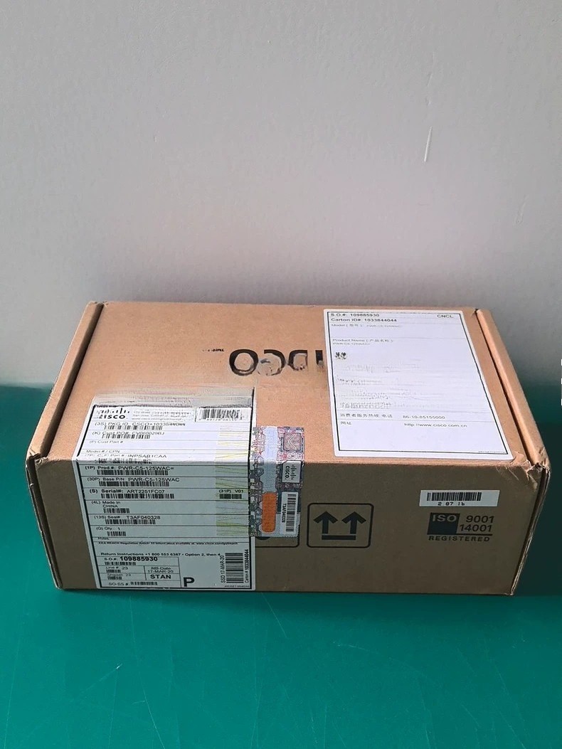 For Cisco PWR-C5-125WAC 9200L Series Switch Power Supply Module New Sealed