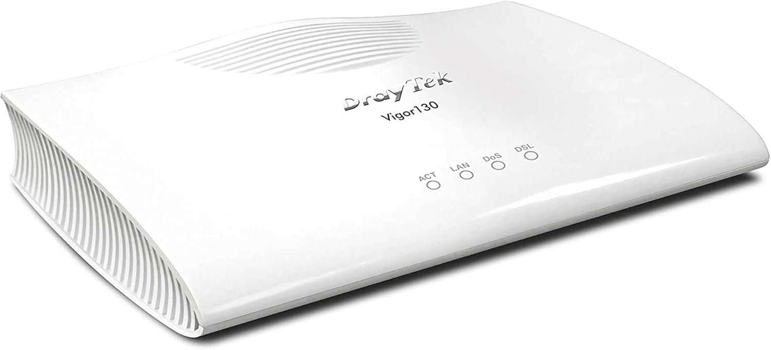Draytek Vigor 130 V2 VDSL2 ADSL2+ Professional Ethernet Modem
