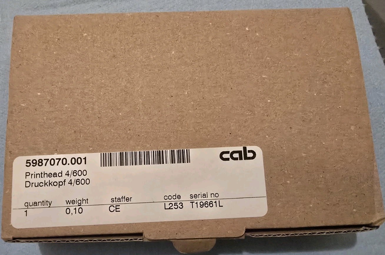 5987070 CAB NEW Print head 600dpi