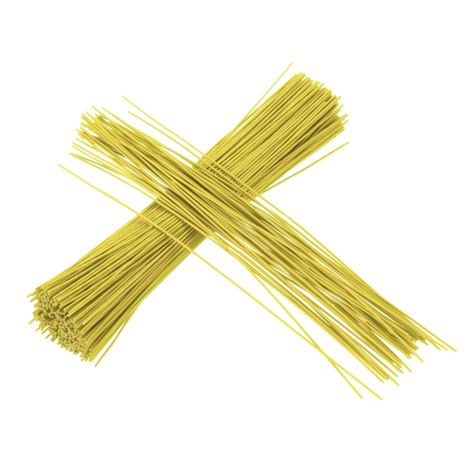 200pcs Twist Ties 6" 0.55 inch Foil Bread Ties Garden Plant Ties, Yellow