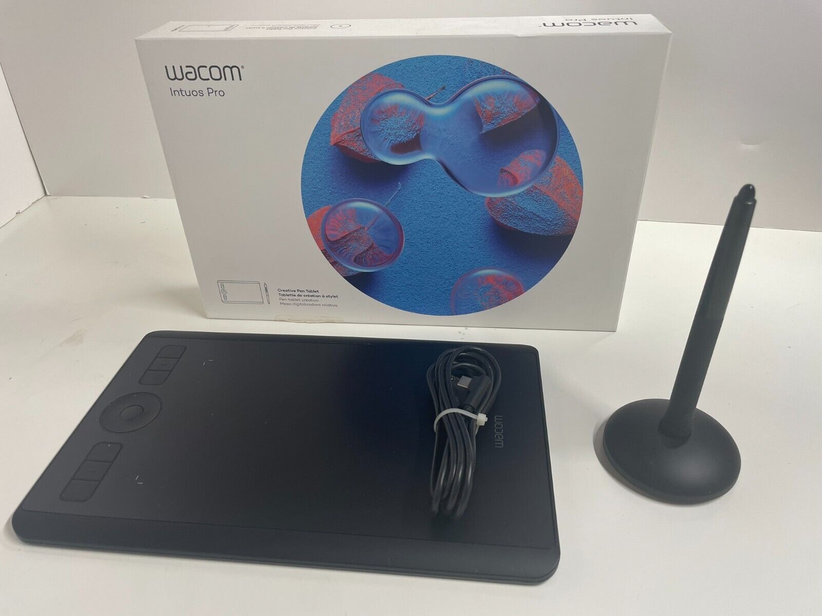 Wacom Intuos Pro Small Digital Graphic Drawing Tablet, SHPTH460K0A, Used