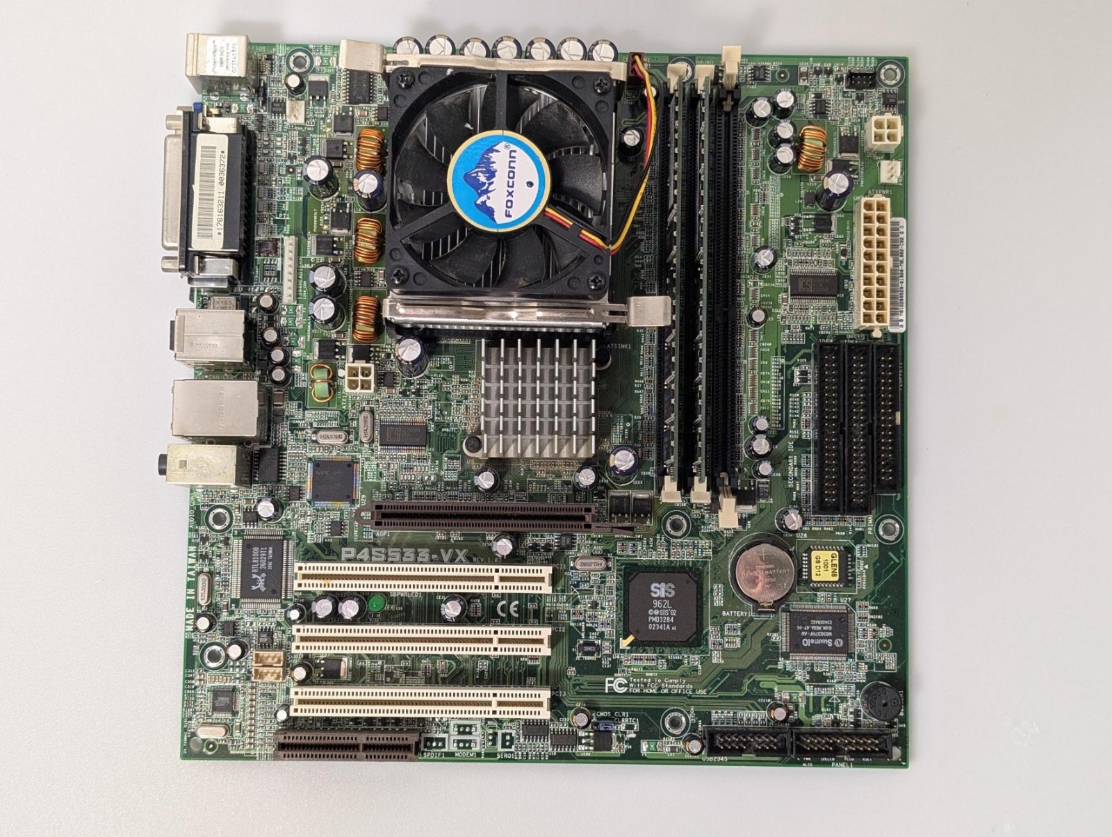 ASUS P4S533-VX ATX Motherboard | Socket 478 | Intel Pentium 4 CPU | 2x 256MB DDR
