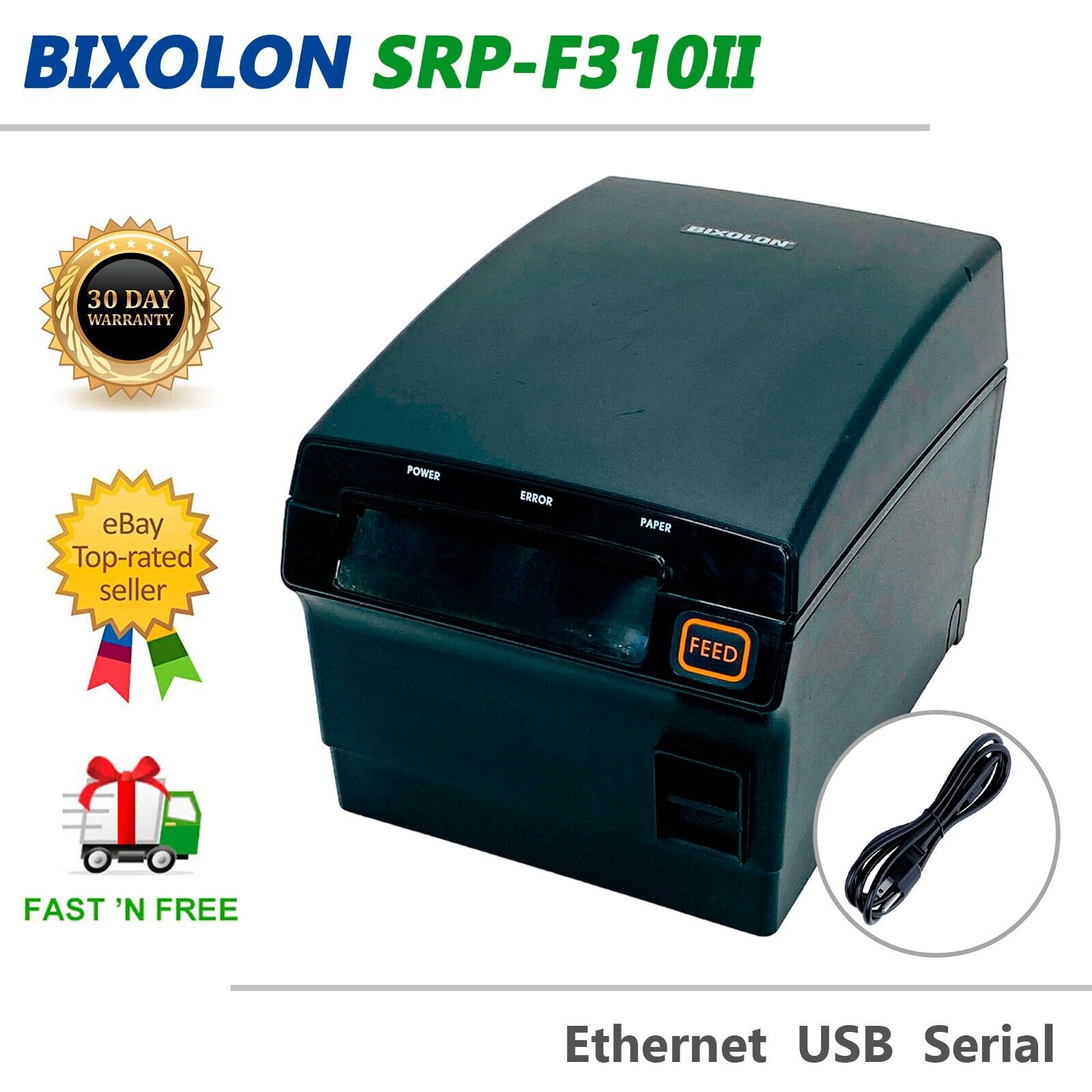 Bixolon SRP-F310II Direct Thermal POS Receipt Printer USB Ethernet Serial