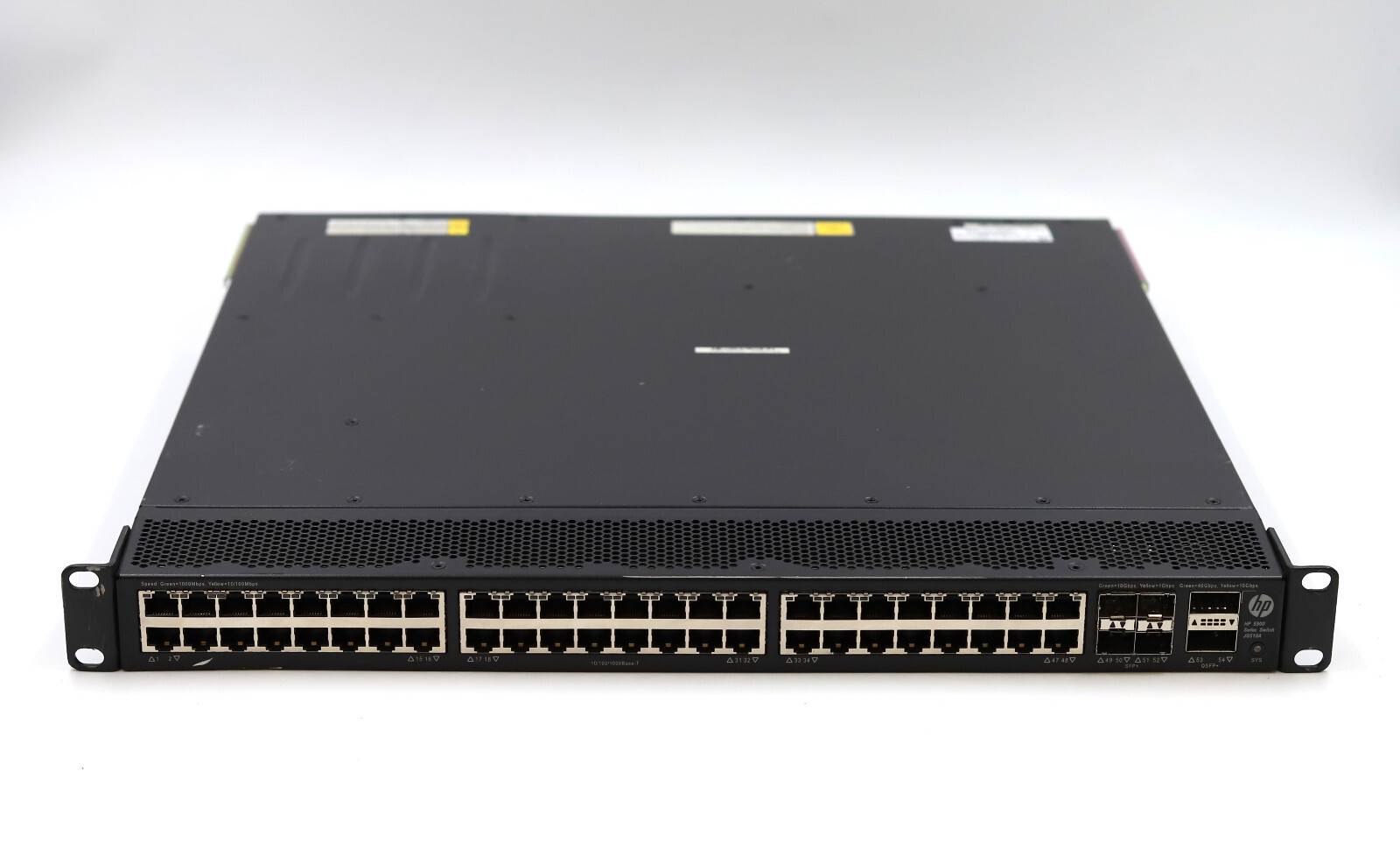 HP FlexFabric 5900AF 48-P 1GbE 4X10G SFP 2x40G 2QSFP+ Switch W/O PSU P/N: JG510A