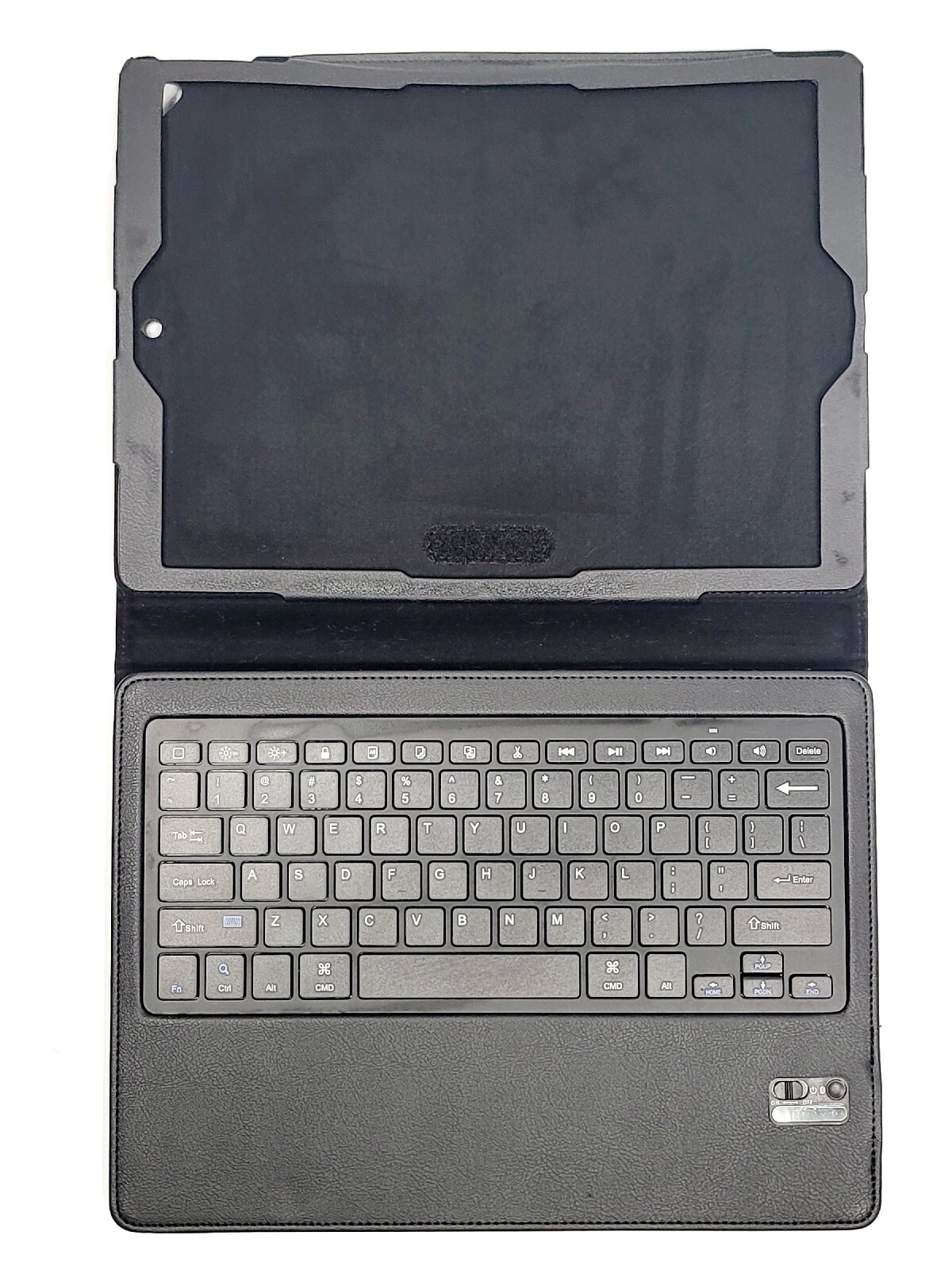 Wireless Removable Keyboard & PU Leather CASE For iPad Pro 12.9 2015 /2017 BLACK