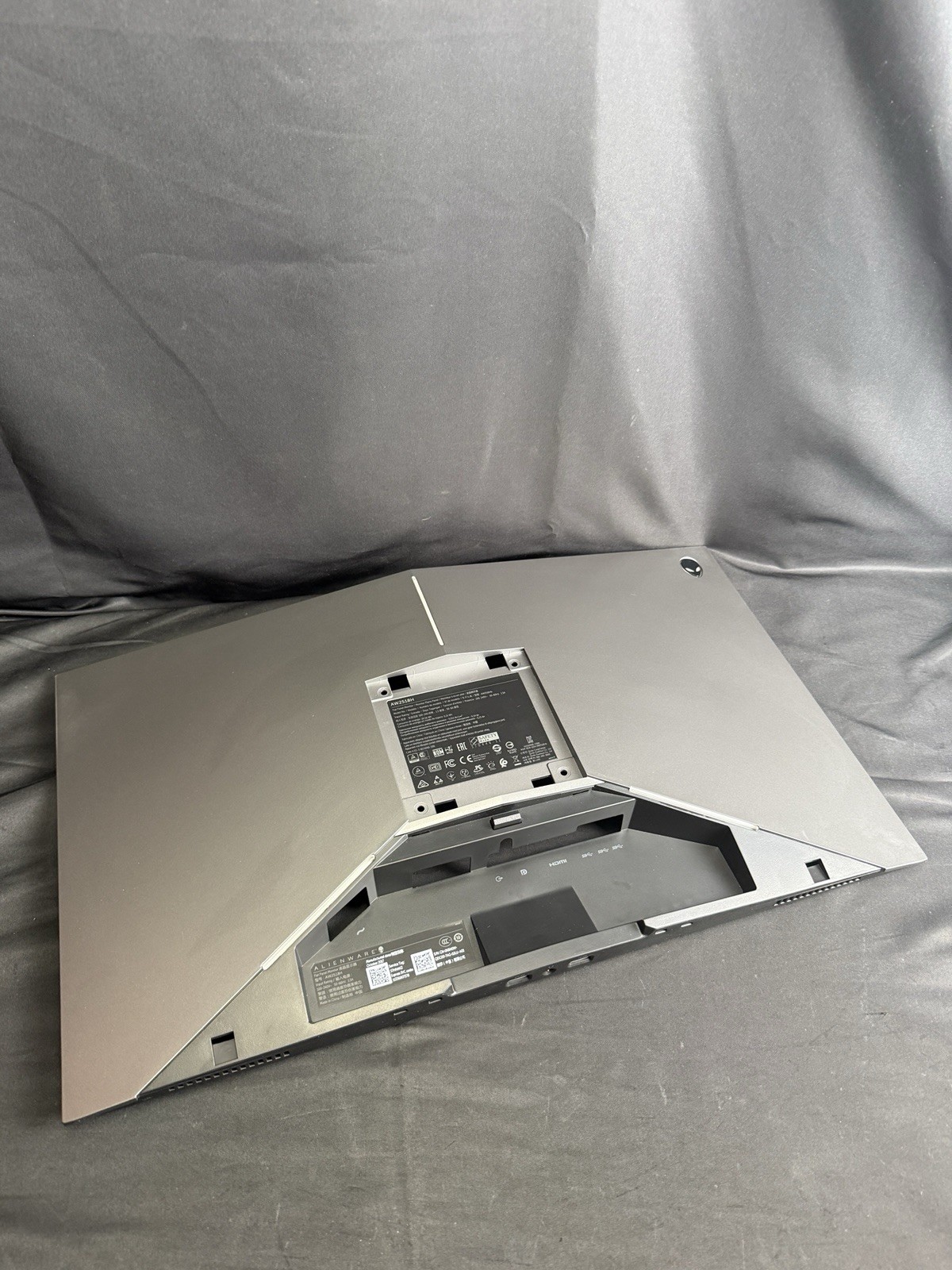Original Alienware Dell AW2518H AW2518HF - 25" Model - Back Panel Only