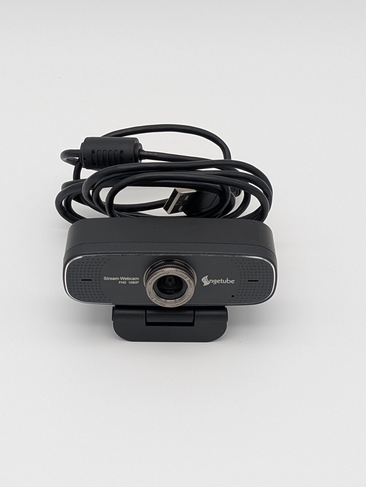 Angetube 1080P Stream Webcam - Background Replacement - Dual Noise-Canceling MIC
