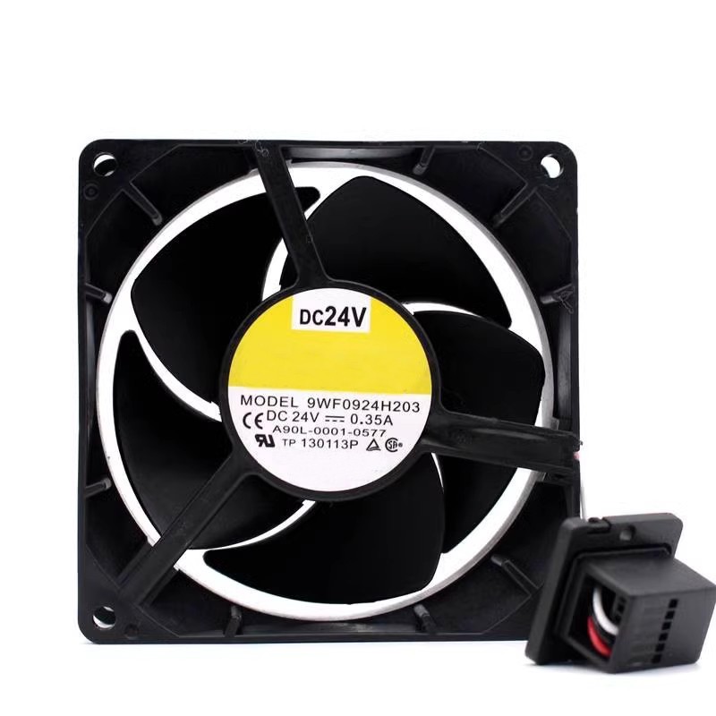 For SANYO 9WF0924H203 DC24V 0.35A 90*32mm 3pin for A90L-0001-0577 Cooling fan