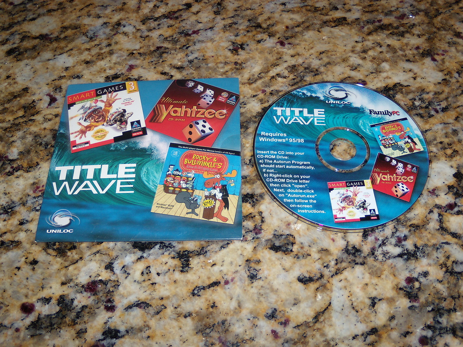 Title Wave (PC, Program) Windows (Near Mint)