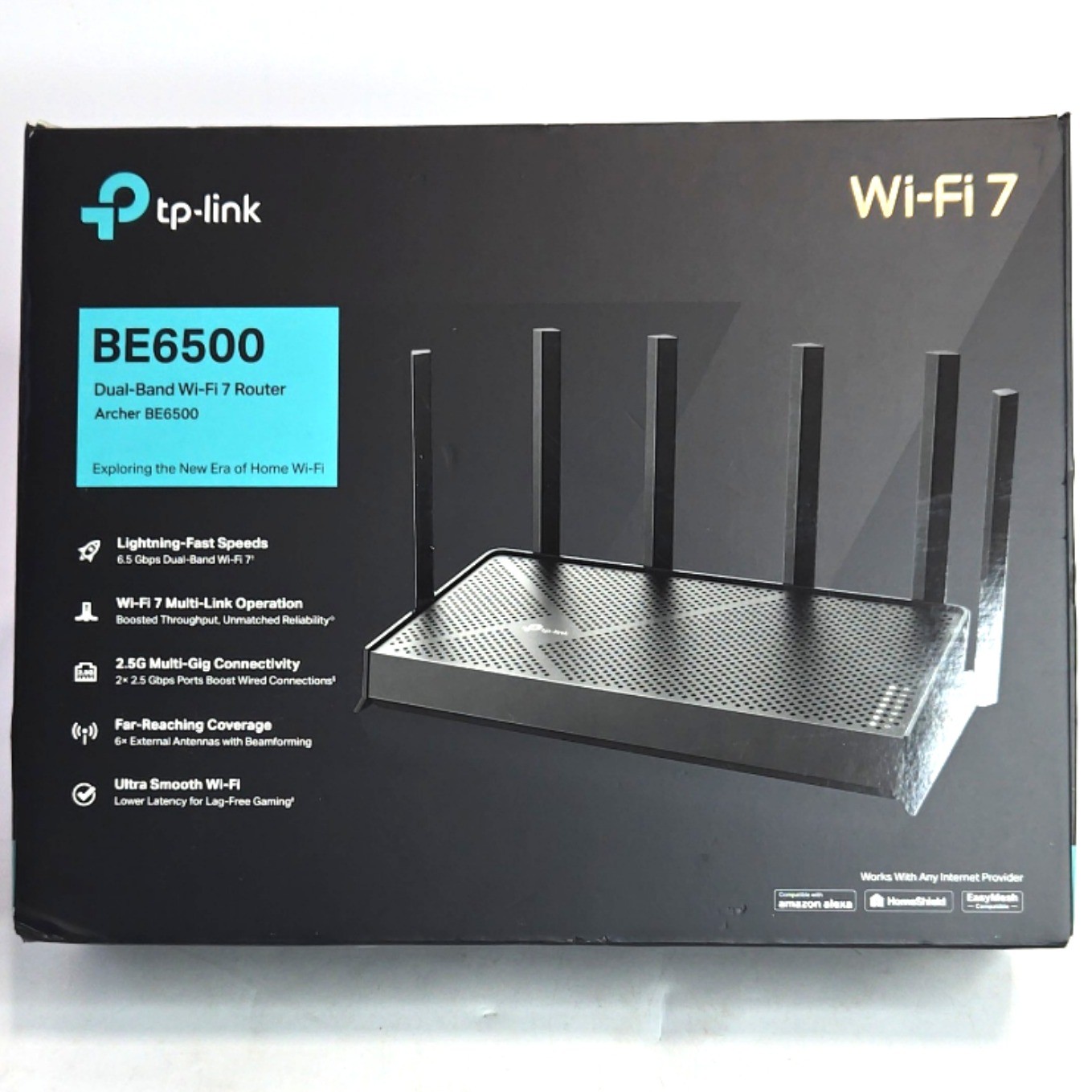 TP-Link Archer BE6500 - BE6500 Dual Band WI-FI 7 Router