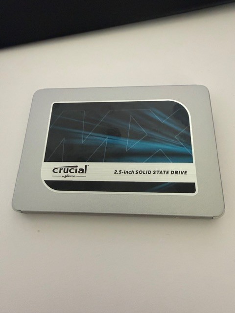 Cruicial MX500 250GB SSD, SATA, 2.5" Internal Hard Drive (CT250MX500SSD1)
