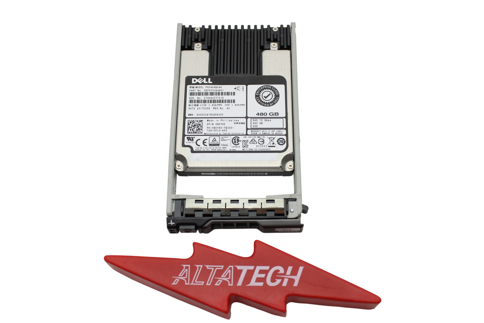 Dell N5Y85 480GB SSD SAS 2.5 12G RI