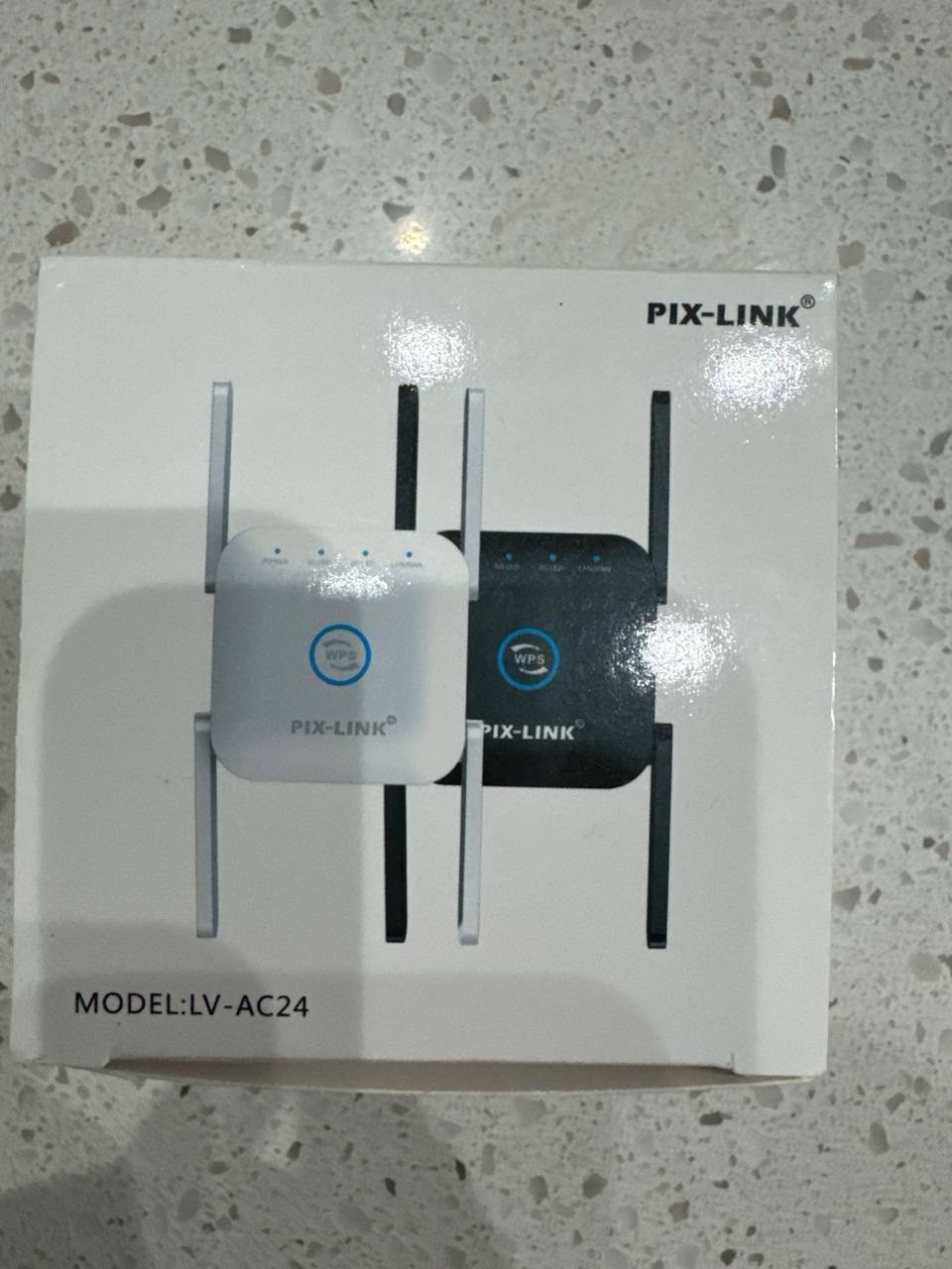 PIX-LINK LV-AC24 AC1200 Dual Band WiFi Range Extender Repeater 2.4G/5G NEW