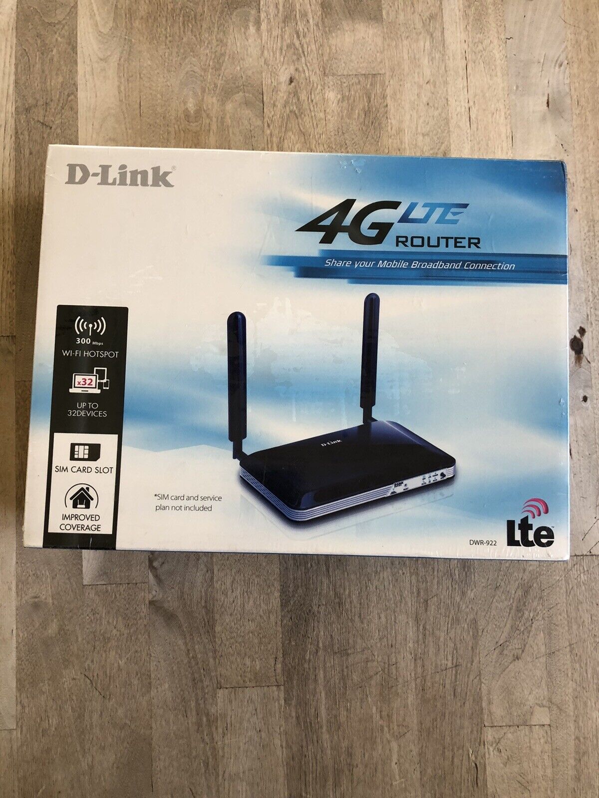 D-link 4G LTE Router 922