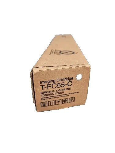 New Genuine Sealed Box Toshiba T-FC55-C Cyan Toner Cartridge We Ship Fast