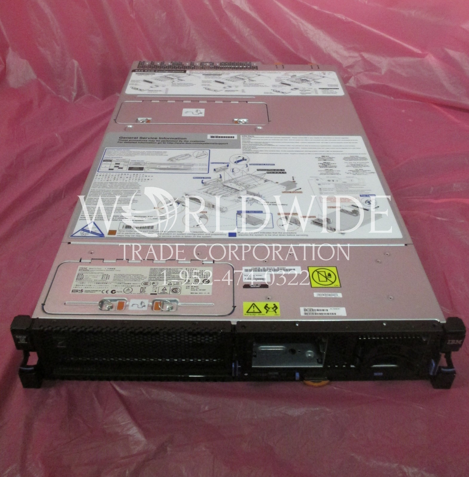IBM 8231-E1C Power 710 Express Server, 3.0GHz 4-Core, will config to your specs
