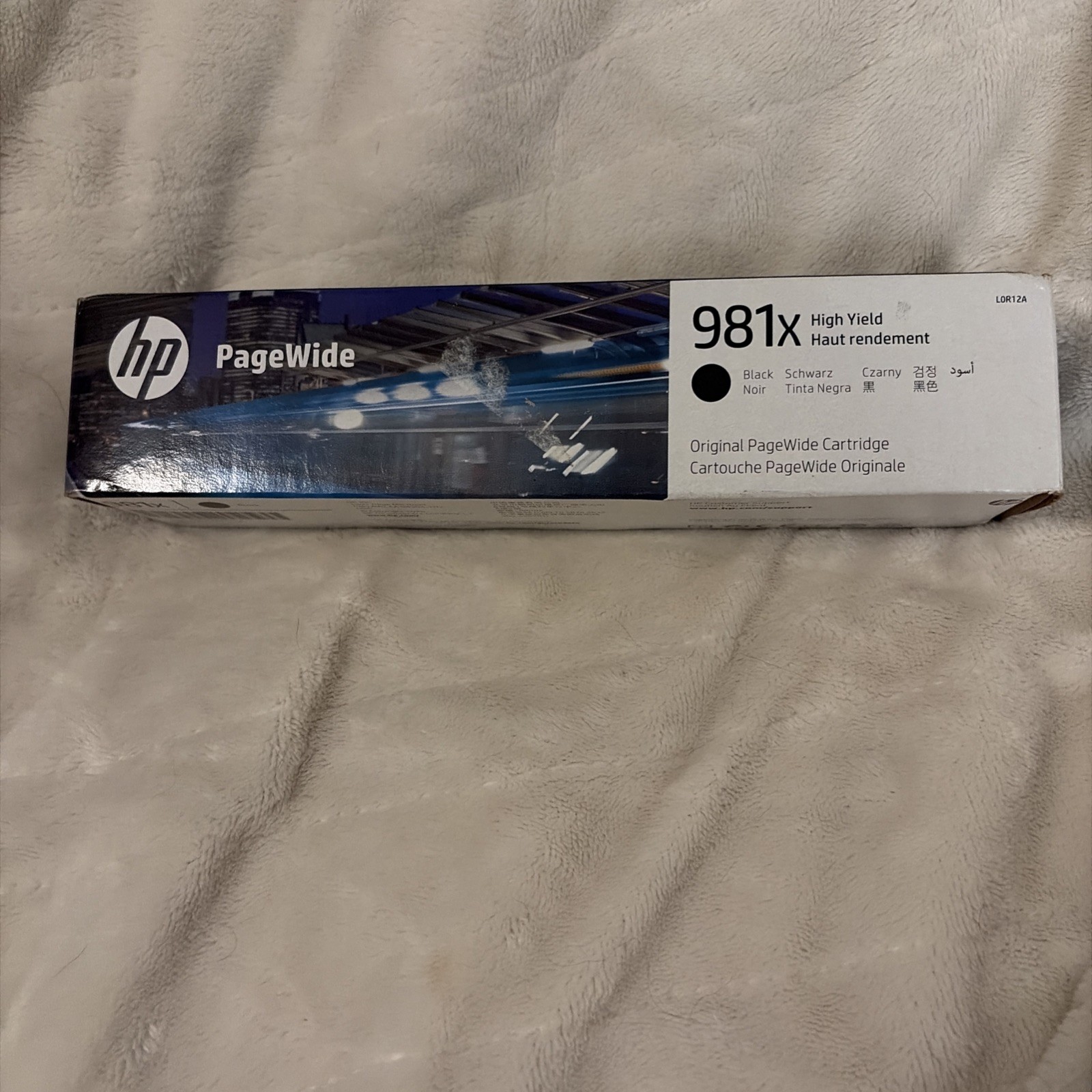 HP 981A Black Pigment Cartridge Exp 12/25