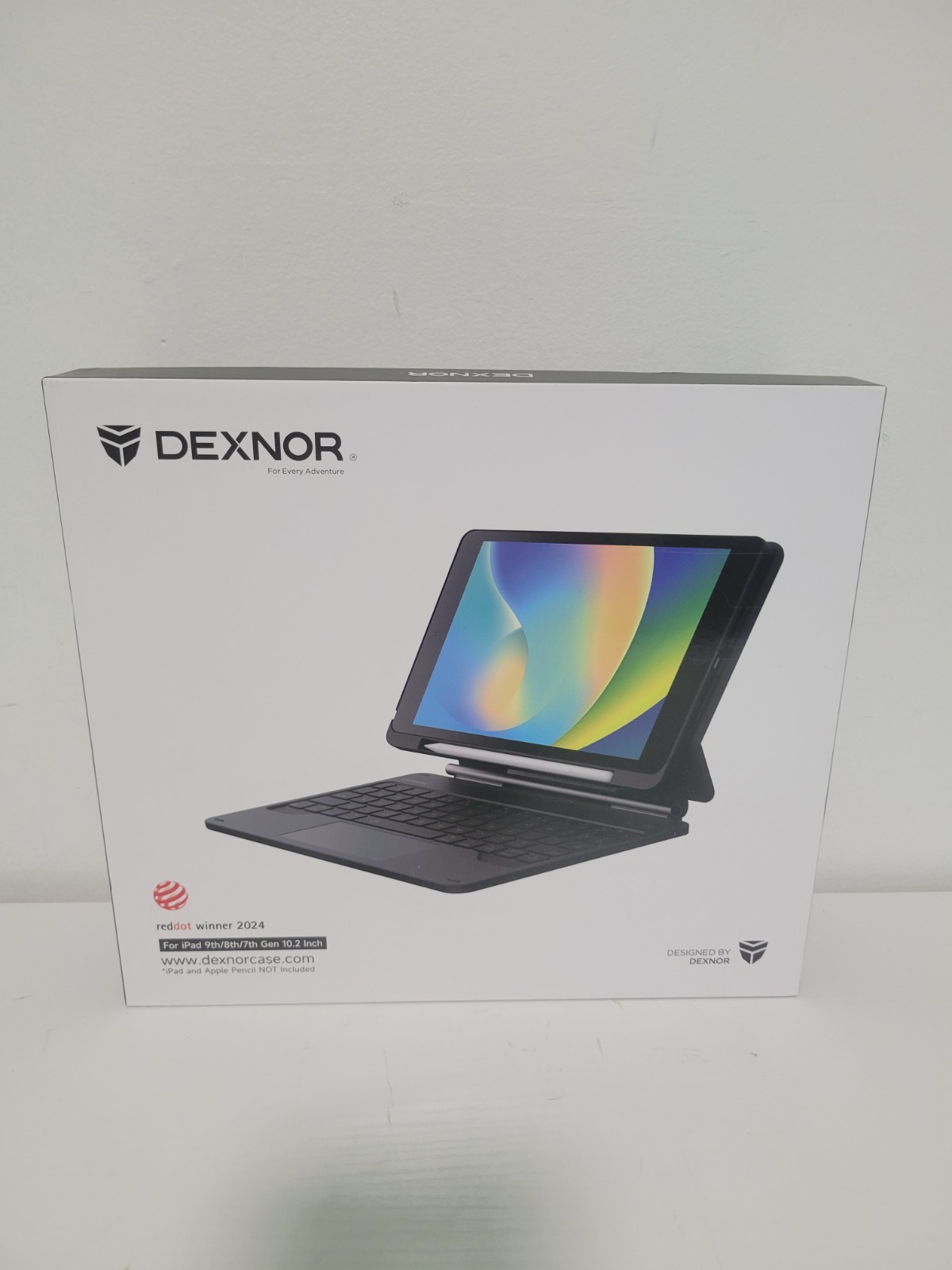 Dexnor Keyboard Case for iPad 9th/8th/7th Gen 10.2 Inch & Multi-Touch Trackpad